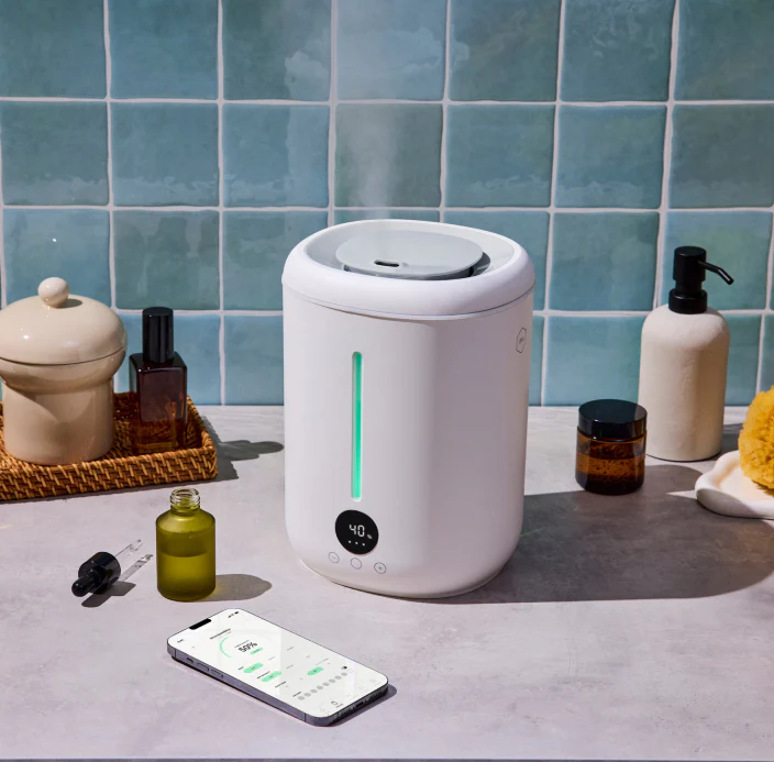 Glow humidifier lifestyle